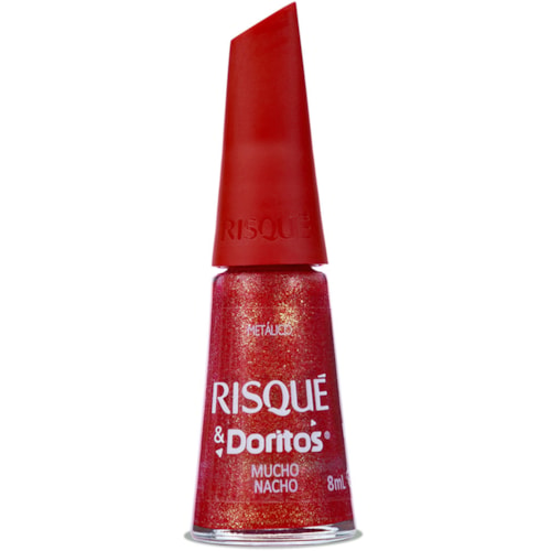 Esmaltes Risqué & Doritos Mucho Nacho Metálico 8ml