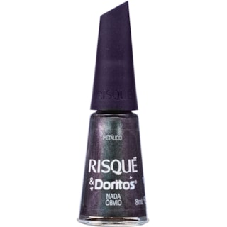 Esmaltes Risqué & Doritos Nada Óbvio Metálico 8ml