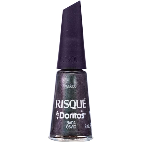 Esmaltes Risqué & Doritos Nada Óbvio Metálico 8ml