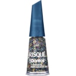 Esmaltes Risqué & Doritos Ousadia na Pònta dos Dedos Glitter 8ml