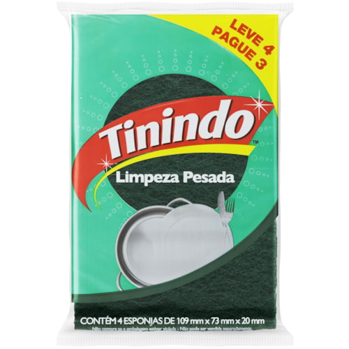 Esponja De Limpeza Multiuso Tinindo 3M