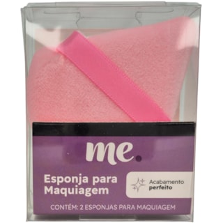 Esponja de Maquiagem Me. Rosa Bege 2Un