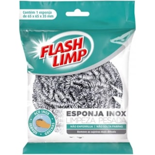 Esponja FlashLimp Aço Inox