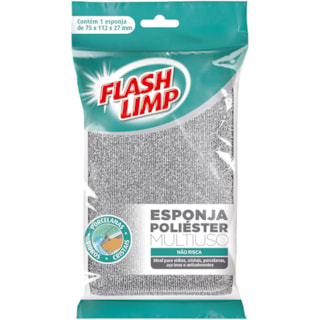 Esponja FlashLimp de Poliéster Multiuso