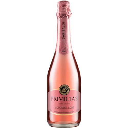 Espumante Primícias Moscatel Rosé 660ml