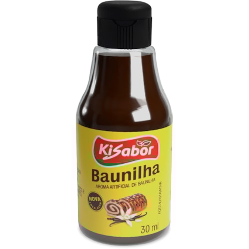 Essência de Baunilha Kisabor 30ml