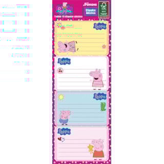 Etiqueta Foroni Peppa Pig 16 Unidades