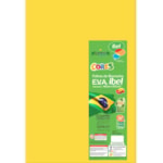 EVA Ibel Liso Cor Amarelo 40cmx60cm 10Un