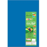 EVA Ibel Liso Cor Azul 40cmx60cm 10Un