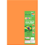 EVA Ibel Liso Cor Cenoura 40cmx60cm 10Un