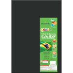 EVA Ibel Liso Cor Preto 40cmx60cm 10Un