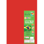 EVA Ibel Liso Cor Vermelho 40cmx60cm 10Un