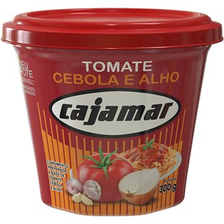 Extrato de Tomate Cajamar Cebola e Alho Pote 300g