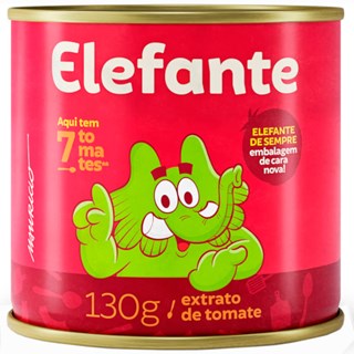 Extrato de Tomate Elefante lata 130g