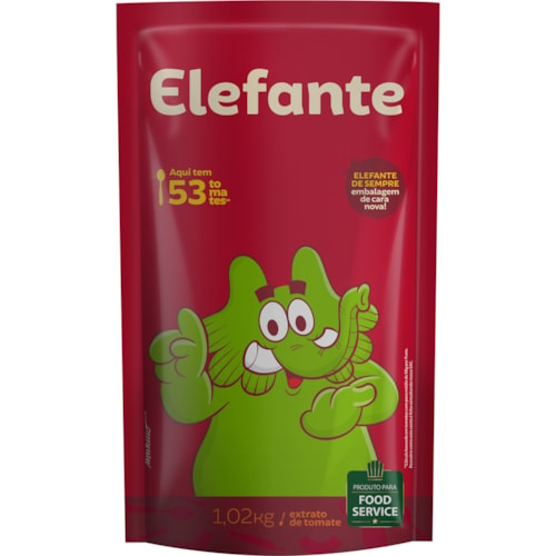 Extrato de Tomate Elefante Sachet 1,02kg