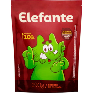 Extrato de Tomate Elefante Sachet 190g