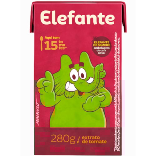 Extrato de Tomate Elefante TP 280g