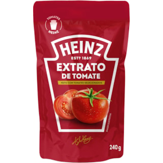 Extrato de Tomate Heinz Sachet 240g