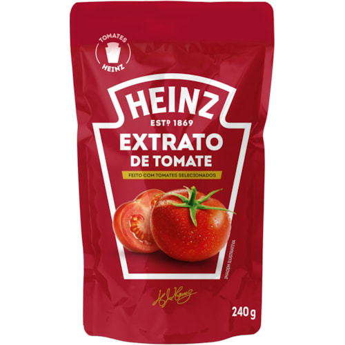 Extrato de Tomate Heinz Sachet 240g