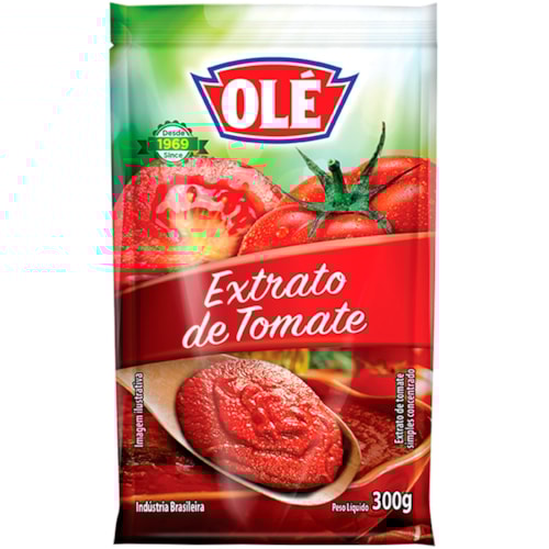 Extrato de Tomate Ole Sachet 300g