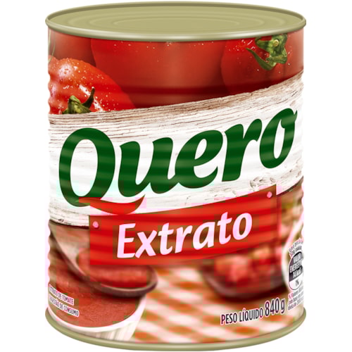 Extrato de Tomate Quero Lata 840g