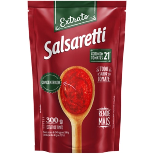 Extratp de Tomate Salsaretti Concentrado Sachet 300g