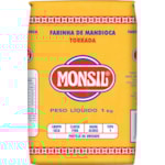 Farinha de Mandioca Torrada Monsil Tipo 1kg