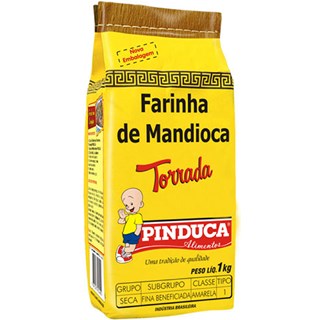 Farinha de Mandioca Torrada Pinduca 1kg