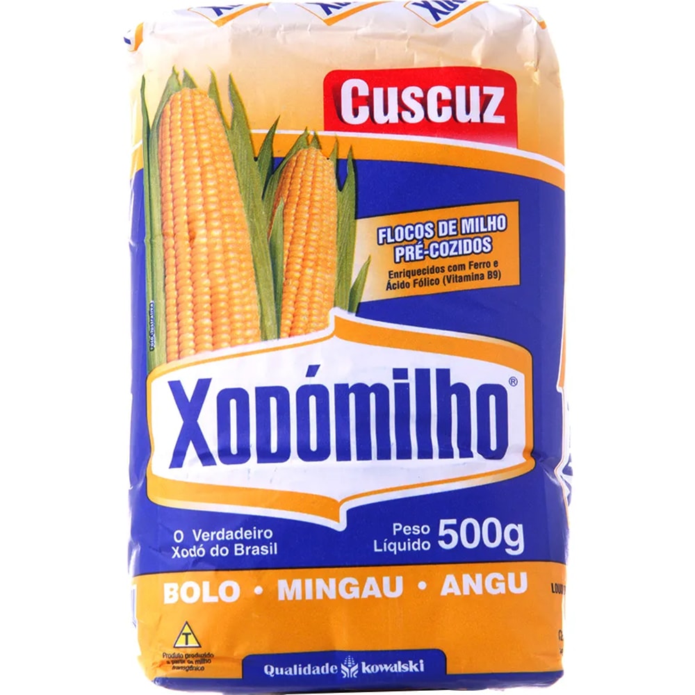 Farinha de Milho Flocos Xodomilho Pré Cozido 500g - Destro