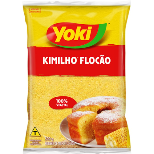 Farinha de Milho Yoki Kimilho Flocão 500g