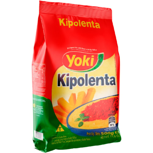 Farinha de Milho Yoki Kipolenta Instantânea 500g