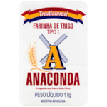 Farinha de Trigo Anaconda Tipo 1 1kg