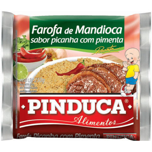 Farofa de Mandioca Pinduca de Picanha com Pimenta 250g