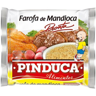 Farofa de Mandioca Pinduca Tradicional 500g