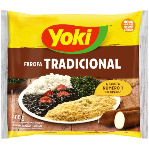 Farofa de Milho Yoki 400g