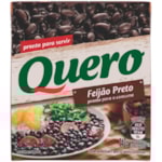Feijão Preto Pronto Quero TP 340g