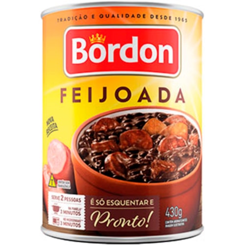 Feijoada Bordon lata 430g