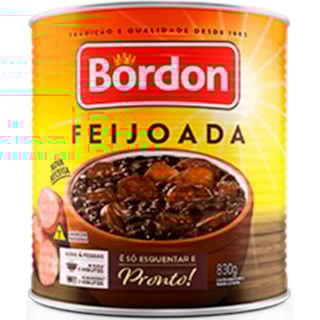 Feijoada Bordon lata 830g