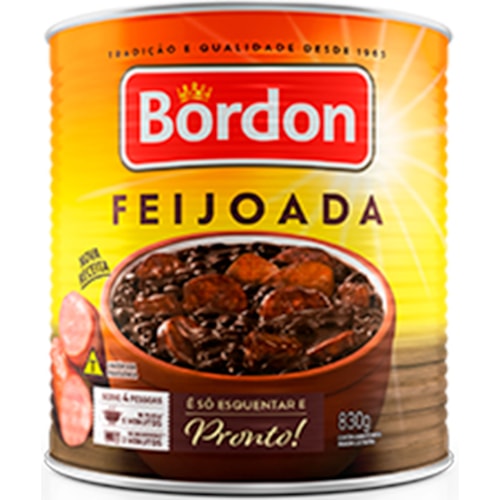 Feijoada Bordon lata 830g