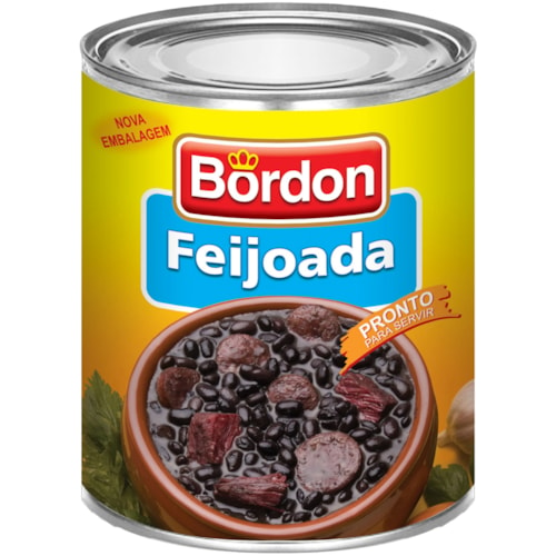 Feijoada Bordon lata 830g