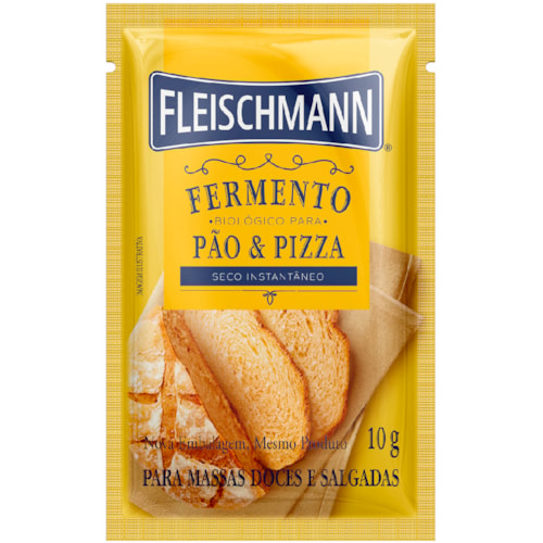 Fermento Biológico Instantâneo Fleischmann 10g