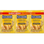 Fermento Fleischman Biológico Seco Instantâneo 10g L3P2