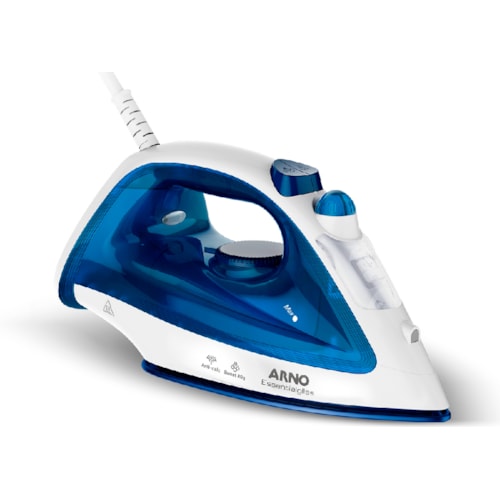 Ferro a Vapor Arno Essentiagliss Azul 127V