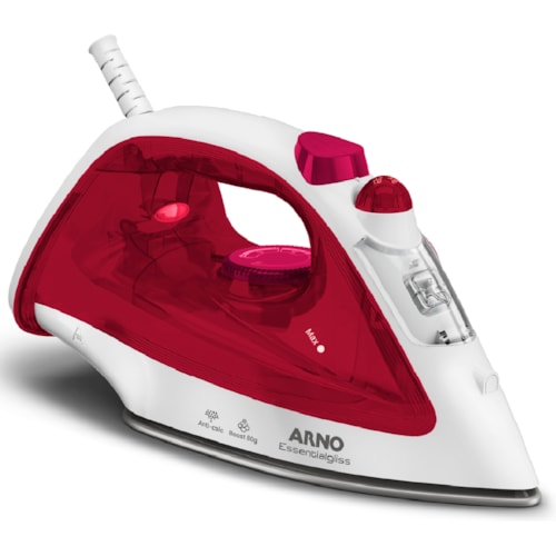 Ferro a Vapor Arno Essentiagliss Rosa 127V