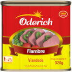 Fiambre Bovino Oderich Em Lata 320g