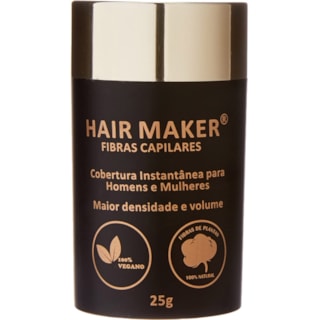 Fibra Capilar Hair Maker Castanho Claro 25g