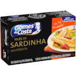 Filé de Sardinha Gomes da Costa Óleo com Pimenta 125g