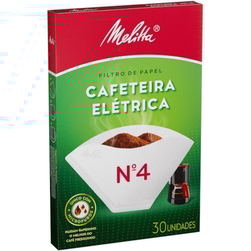 Filtro de Papel Melitta Nº 4 30Un