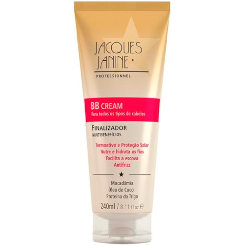 Finalizador Capilar Jacques Janine BB Cream Multibenefícios 240ml