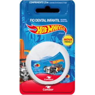 Fio Dental Condor Hot Wheels 25m